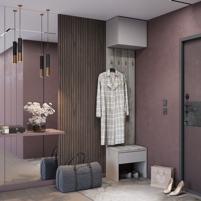 Прихожая Пандора ПР-07, Кашемир, Айриш МФ03