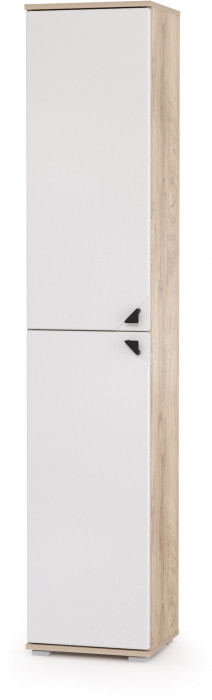 Бостон № 16, дуб эндгрейн элегантный/фасады МДФ милк рикамо софт