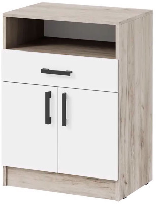 мс для прихожей Вега ТБ-1 дуб крафт серый/белый