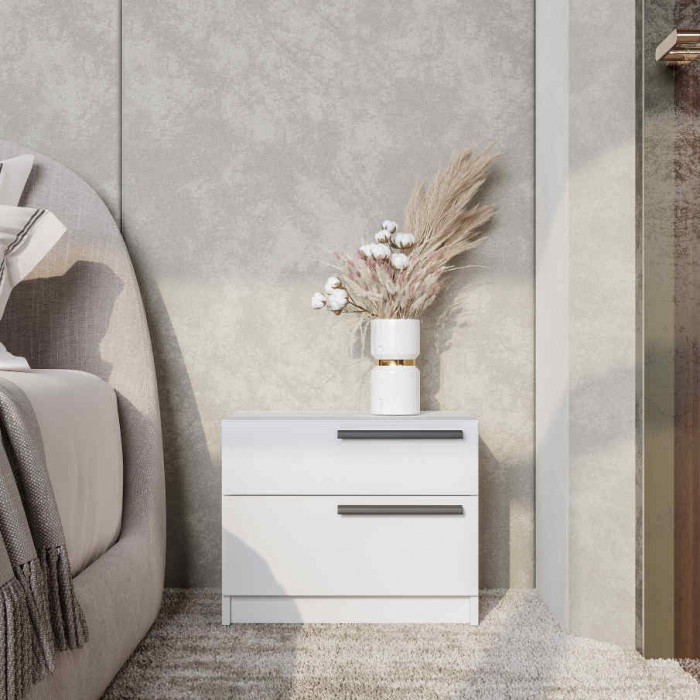 Тумба прикроватная "Айрон" ТБ-12 белый