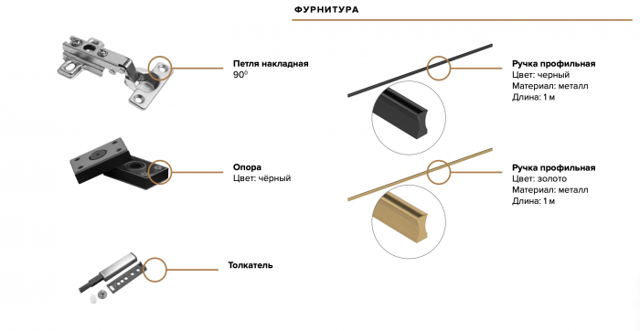 Норд Композиция Шкафов (прямые + угловые), Дуб крафт/Дуб крафт