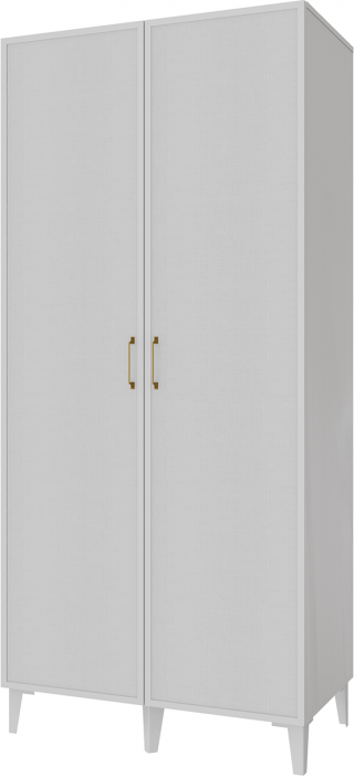 Толедо Шкаф 2-х створчатый ТШ-21 белый