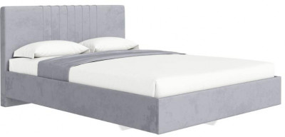 Кровать с латами Соло 160*200, Серый