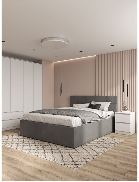 Кровать Лана 140, Пудра