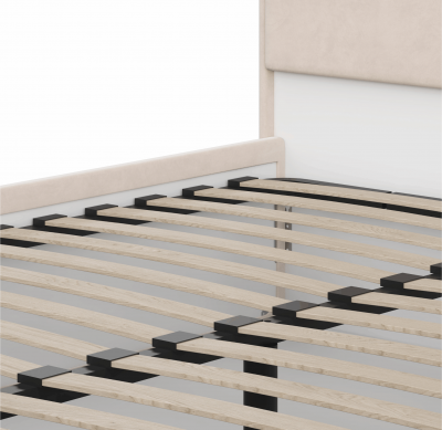 Кровать 120 с ортопед. основанием КР-430-М-12, Микровелюр Zeekr-55