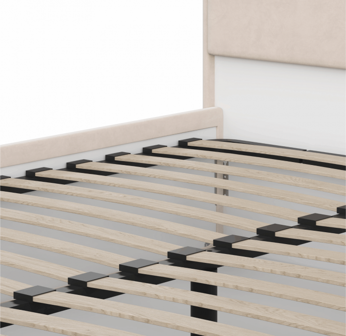 Кровать 120 с ортопед. основанием КР-430-М-12, Микровелюр Zeekr-55