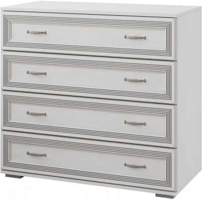 Ливорно Комод ЛК-20 ясень анкор светлый патина серебро