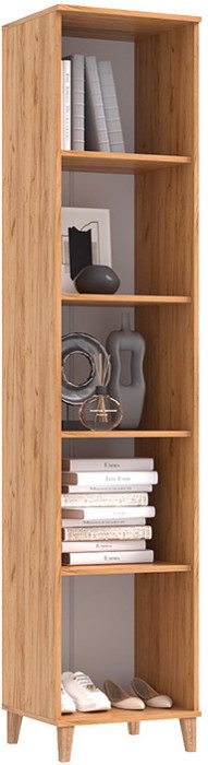 Модульная прихожая Ирис, Крафт золотой/Браш графит