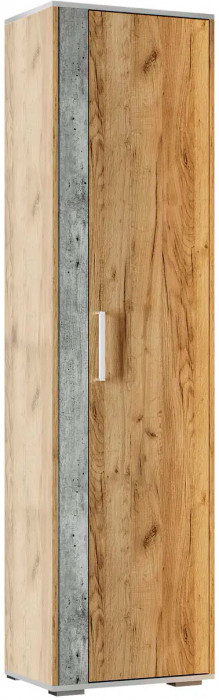 Прихожая "Кензо" Шкаф крафт/бетон