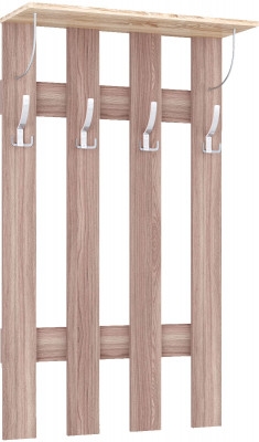 Ямайка Вешалка ЯПВ-1 (700*1200*260) ясень шимо/дуб сонома