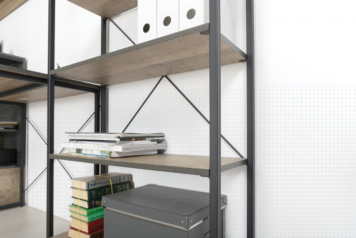 Трувор Гостиная 042, дуб гранж песочный/интра