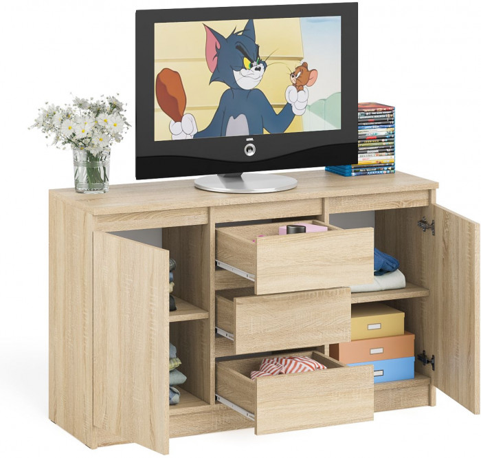 Мори Комод МК1200.3, дуб сонома