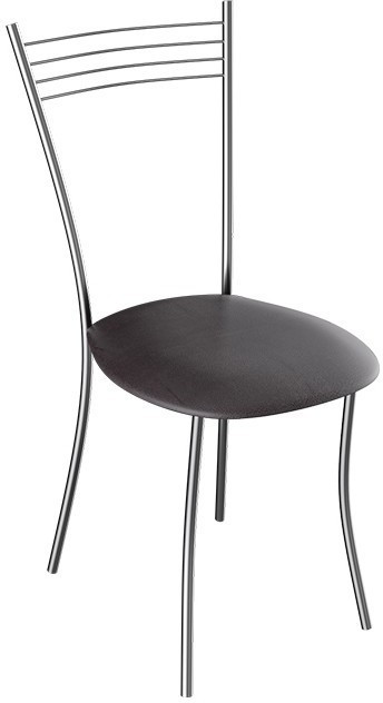 Хлоя-М Стул (Каркас Хром, Бежевый к/з 276)