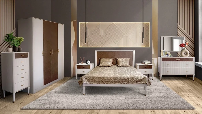 Тумба высокая "Тиволи" - Латте (лак)