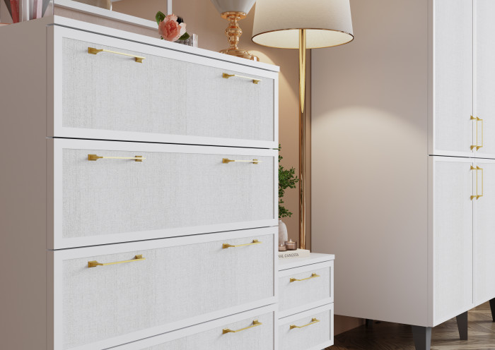 Модульная Спальня Толедо, композиция 2, Белый