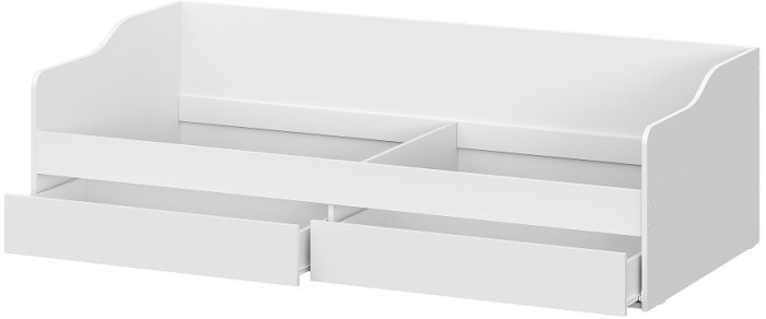 Кровать детская с основанием КР 2, Белый