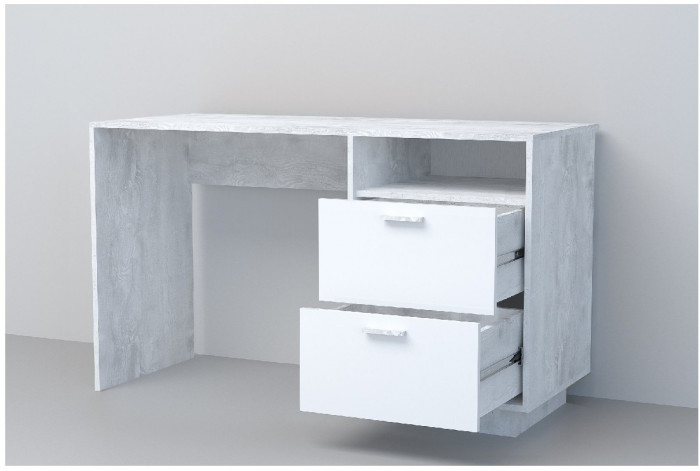 Эго Стол Ст-3 ПД (Камень Темный/Дуб Крафт Золотой)