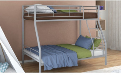 Двухъярусная кровать Гранада-2, серая