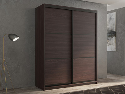 Шкаф-купе Кааппи 4 Венге 120х45х230 см