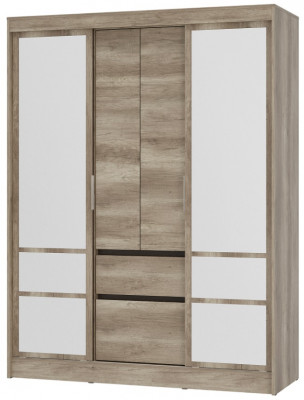 Шкаф-купе ШКК-06 Энигма дуб каньон/венге