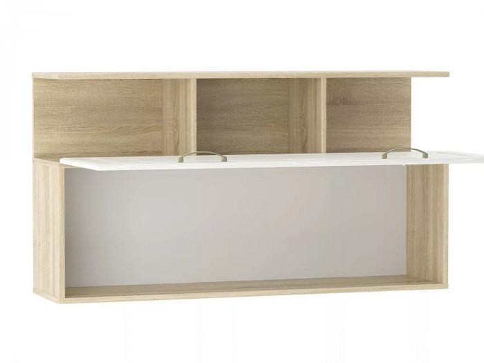 НМ 040.50 Полка Оливия Дуб Сонома/белое дерево