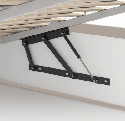 Кровать 120 с подъемным механизмом КРП-430-М-12, Микровелюр Zeekr-55