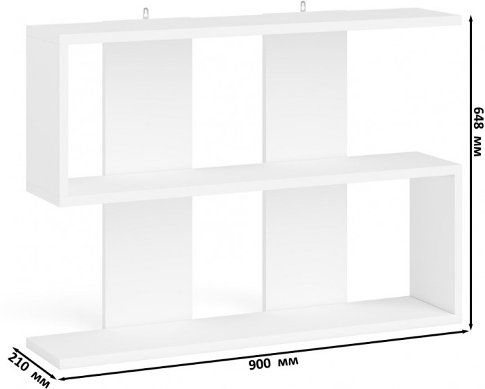 Мори компьютерный стол МС-1 левый + Комод МК700.5 + Полка 900, белый