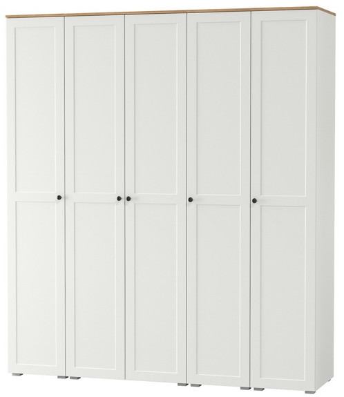 Остин Набор шкафов 03, белый шагрень/дуб крафт золотой