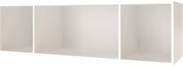 Лагуна Антресоль для шкафа 1600 белый/дуб юкон