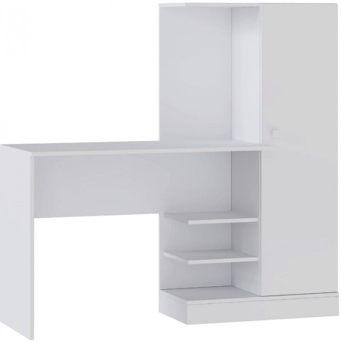 Компьютерный стол Квартет-6 белый