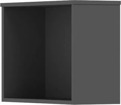 Норд Композиция Шкафов с антресолями + Терминал, Графит/Графит