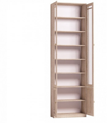 Шкаф книжный Sherlock 32, дуб сонома