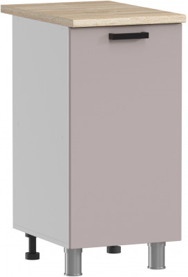 МК Аленушка Н 400 Лаванда Кашемир, скоба черный (без столешницы)