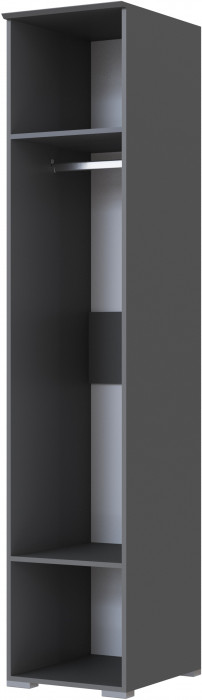 Плейона Пенал графит серый