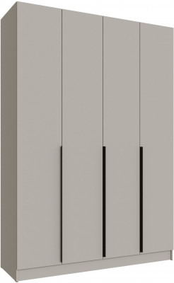 Шкаф Мадрид (1,6) с 6 ящ. внутри без зеркала, Кашемир