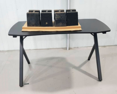 Два игровых стола Мебель--24 GT-2310, цвет белый, ШхГхВ 240х60х73 см.(регулировка высоты столов от 72,5 см. до 73,5 см.)