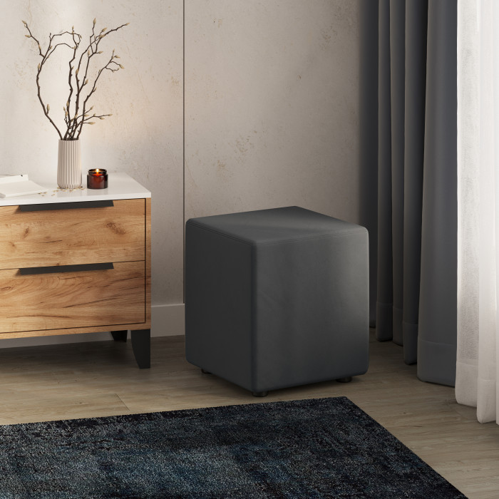 Пуфик "Майнер", Серый