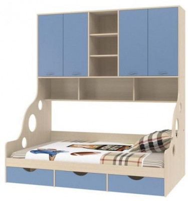 Дельта-21.01 Кровать с антресолью 120