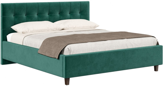 Кровать с подъёмным механизмом 1800 Турин, зеленый 626
