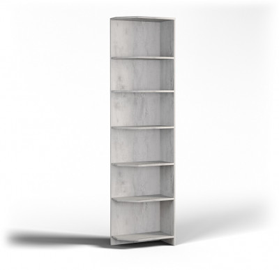 Полка угловая "Атланта" - Бетон пайн светлый