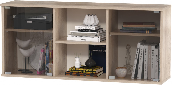 Бостон № 20, дуб эндгрейн элегантный/фасады МДФ милк рикамо софт