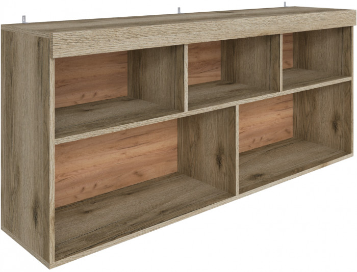 Полка навесная Мадрид ПН-1 (1,5) дуб делано