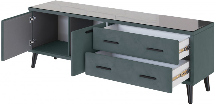 Тумба ТВ интерьерная Виго 1,6 серый