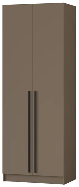 Шкаф Бастион 1000 с антресолью, Молочный шоколад