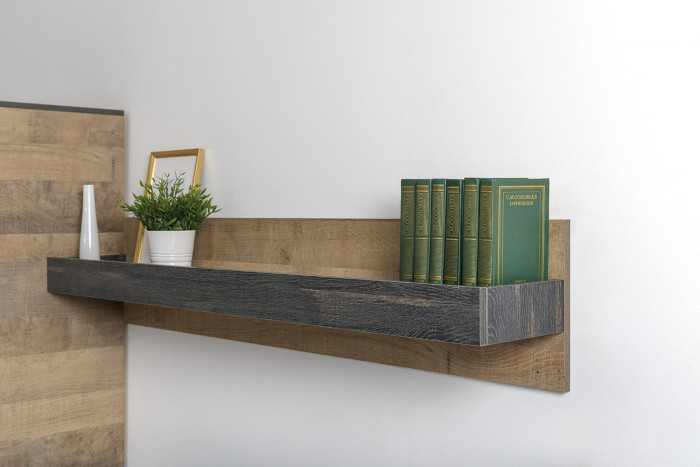 Трувор Гостиная 101, цвет дуб гранж песочный/интра, ШхГхВ 326,6х45,4х210 см., универсальная сборка