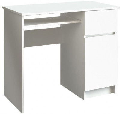 МС Мори Стол МС-1 правый, МП/3 Белый