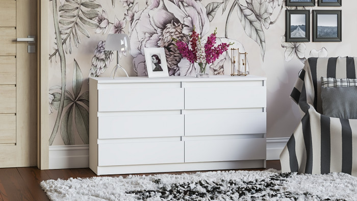 Мори Комод МК1380.6, белый