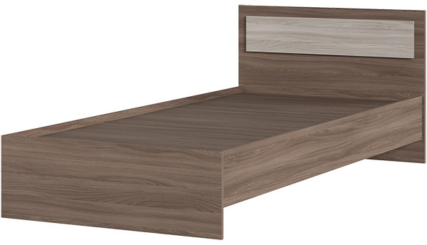ГАРМОНИЯ КР 603 кровать (0,952х0,7х2,032) шимо темный/шимо светлый
