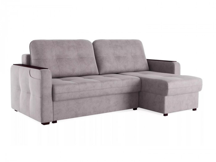 Диван угловой Smart 3 2Т-1Пф Велюр Кашемир 890