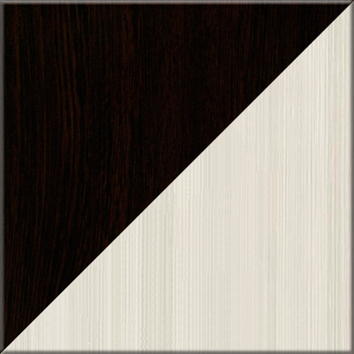 Полка книжная С-МД-КН01, венге/дуб